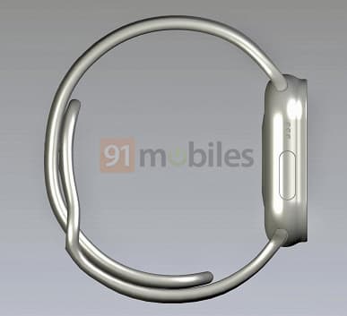 Самые большие и дорогие умные часы Apple Watch Pro показали со всех сторон