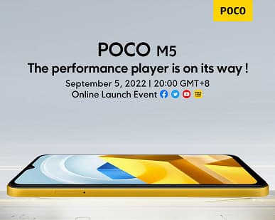 MediaTek Helio G99 и 5000 мА·ч за 190 евро или Helio G96, 64 Мп и 5000 мА·ч за 230 евро. Изображения, стоимость и характеристики бюджетных Poco M5 и Poco M5s