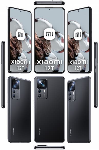 Первые 200 Мп Xiaomi. Xiaomi 12T и Xiaomi 12T Pro позируют на качественных рендерах от надежного источника