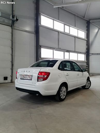 Так выглядит Lada Granta CNG с запасом хода 1000 км. Живые фото