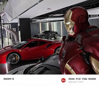 Возможности камеры Xiaomi 13 показали при съёмке суперкаров