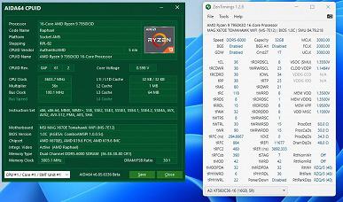 Подсистему памяти Ryzen 9 7950X3D впервые протестировали в AIDA64