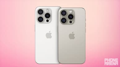 Примерно так будут выглядеть выросшие в размерах iPhone 16 Pro Max и iPhone 16 Pro на фоне текущих моделей. Авторы Phone Arena создали свои рендеры