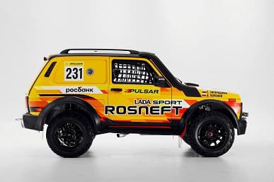 АвтоВАЗ представил «бешеную Ниву» – Lada Niva Sport T2 для ралли-рейдов
