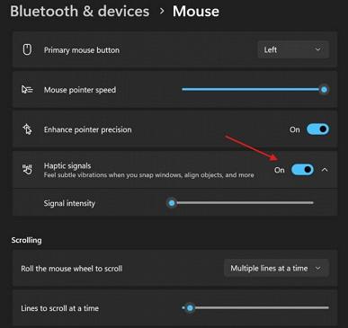 У ноутбуков с Windows 11 появится аналог Force Touch в MacBook. Microsoft уже тестирует функцию Haptic signals