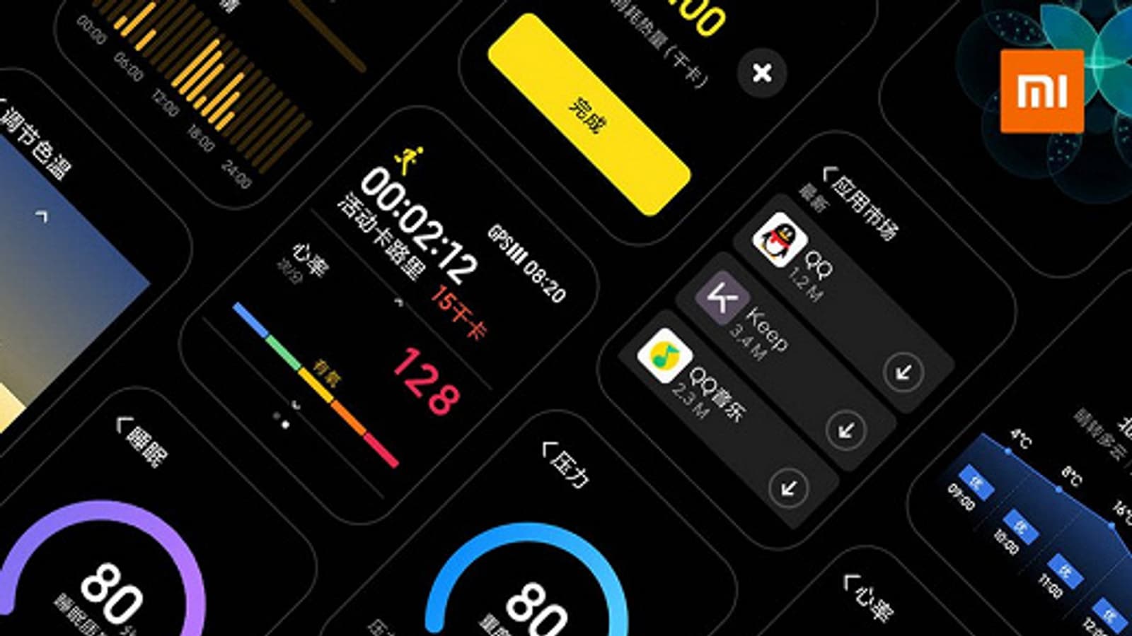 Часы Xiaomi Mi Watch действительно похожи на маленький смартфон