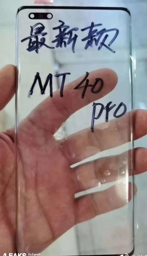 Экран Huawei Mate 40 Pro разочаровал огромным вырезом