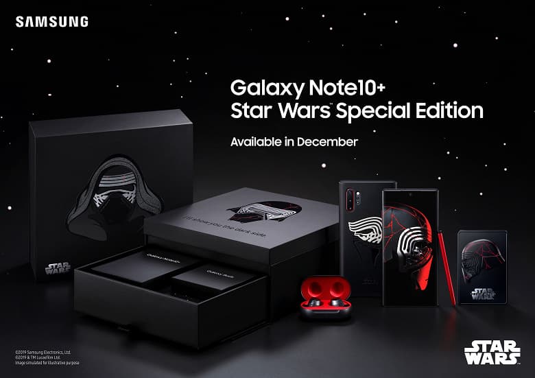 Представлен смартфон Samsung Galaxy Note10+ Star Wars Представлен смартфон Samsung Galaxy Note10+ Star Wars