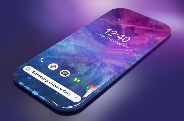 Samsung «натянула» экран-водопад на все четыре стороны Galaxy One Samsung «натянула» экран-водопад на все четыре стороны Galaxy One