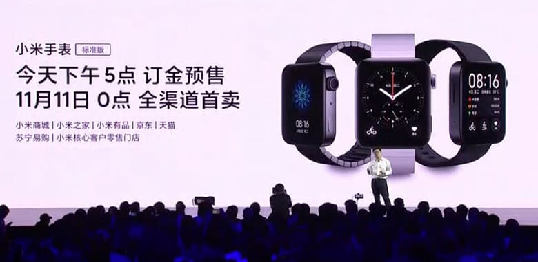 Представлены умные часы Xiaomi Mi Watch