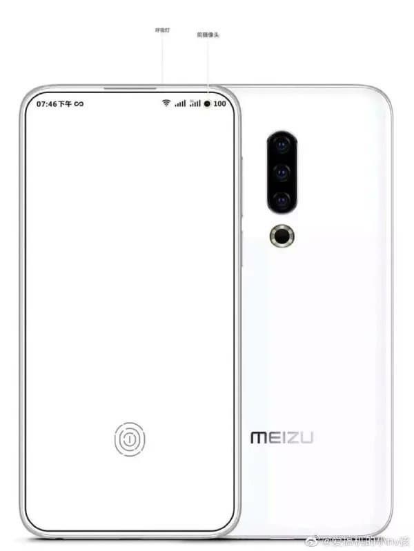Meizu 17 порадовал дизайном еще до анонса