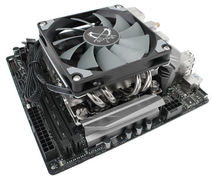 Представлена низкопрофильная процессорная система охлаждения Scythe Shuriken 2 SCSK-2000