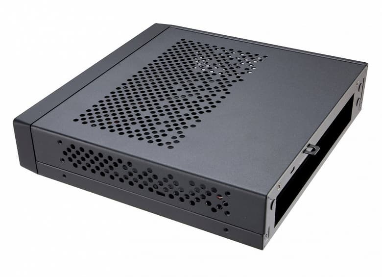Корпус Akasa Cypher MX3 рассчитан на платы типоразмера thin mini-ITX