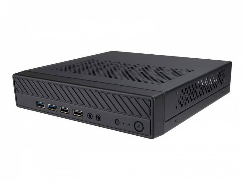 Корпус Akasa Cypher MX3 рассчитан на платы типоразмера thin mini-ITX