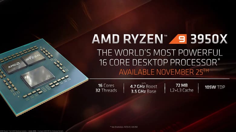 Очень дорогой Ryzen 9 3950X и сверхдешёвый Athlon 3000G — AMD представила ещё два новых CPU Очень дорогой Ryzen 9 3950X и сверхдешёвый Athlon 3000G — AMD представила ещё два новых CPU