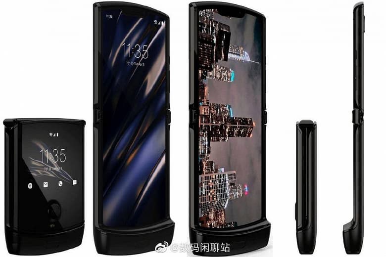 Motorola Razr с гибким экраном красуется в полный рост