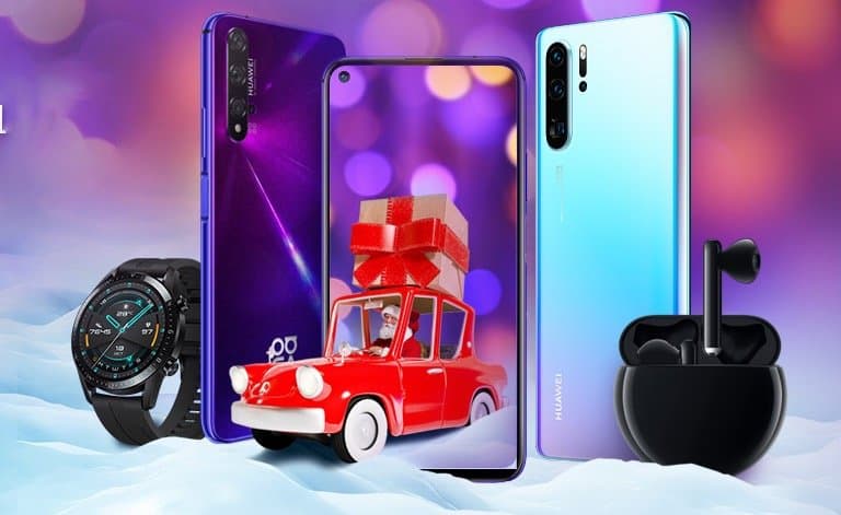 Новогодний подарок Huawei: скидки до 15 тысяч рублей на смартфоны и не только