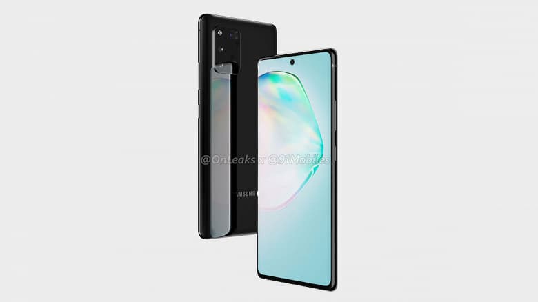 Народный флагман Samsung Galaxy A91 похож на Galaxy Note10 и будущий Galaxy S11 одновременно