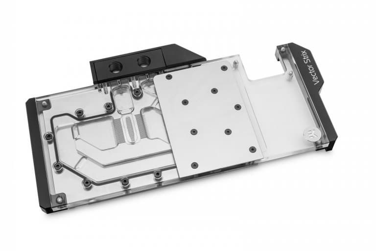 Водоблок EK-Quantum Vector Strix RX 5700 +XT D-RGB украшен адресуемой подсветкой