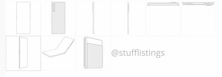 Следующий гибкий смартфон Huawei напоминает Moto RAZR 2019