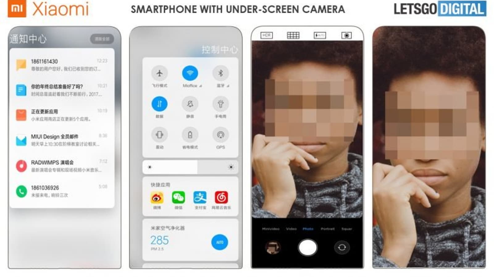 Xiaomi показала оболочку MIUI для смартфонов будущего