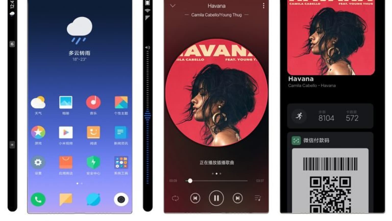 Xiaomi показала оболочку MIUI для смартфонов будущего