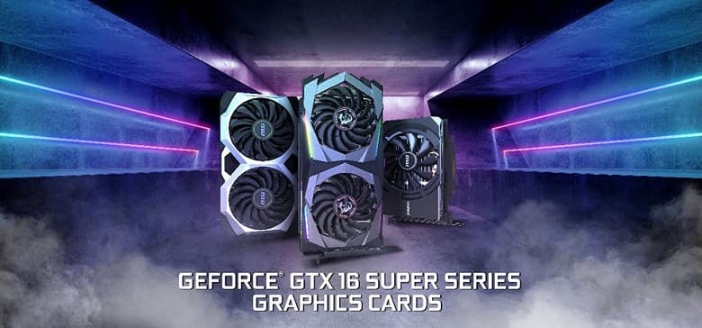 Компания MSI представила дюжину 3D-карт серии GeForce GTX 16 Super