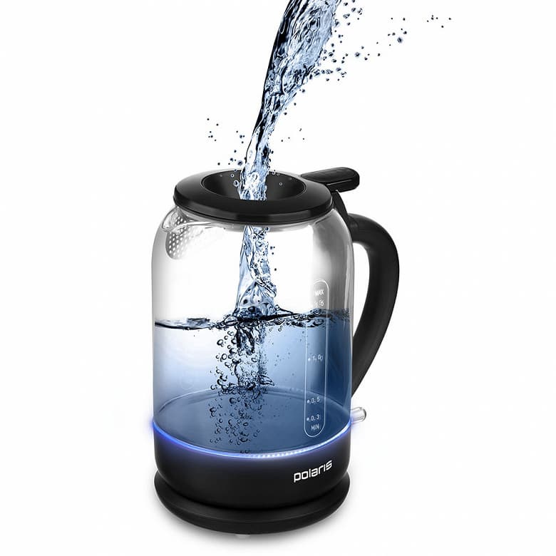 Впервые в России: необычный чайник Polaris PWK 1759CGL с заливом воды без открытия крышки