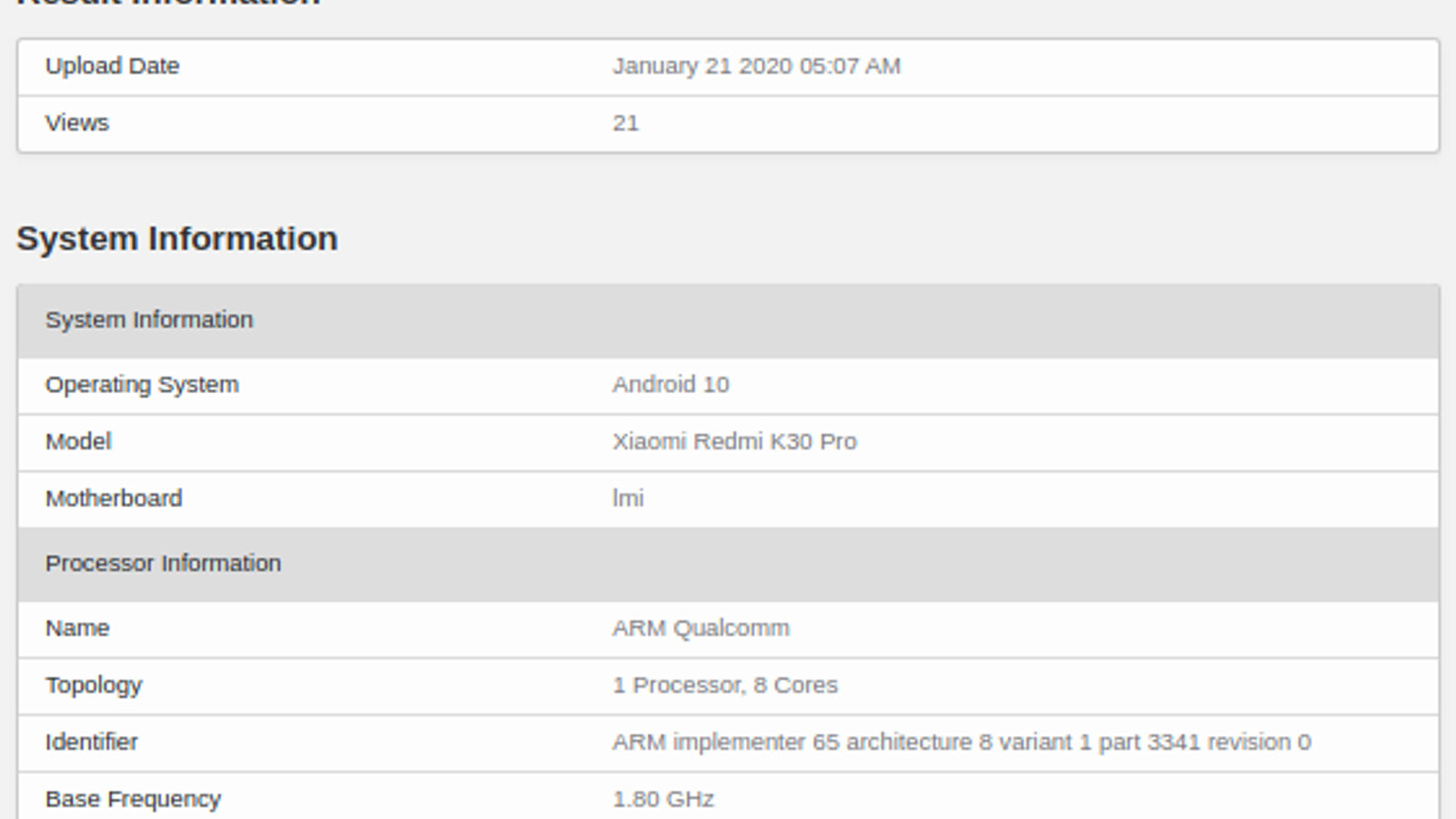 Redmi K30 Pro подтвержден, смартфон получил Snapdragon 865 