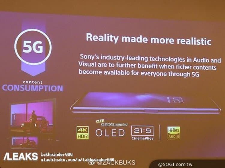 Флагман Sony Xperia 5 Plus на официальных изображениях