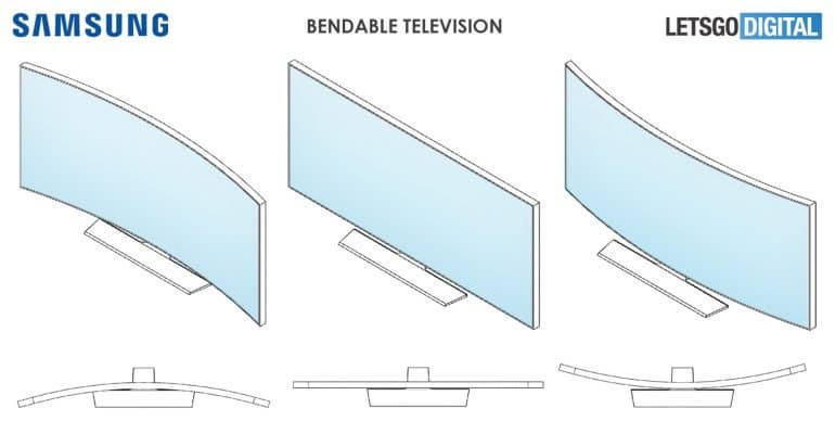 Новый телевизор Samsung можно изгибать внутрь и наружу Новый телевизор Samsung можно изгибать внутрь и наружу