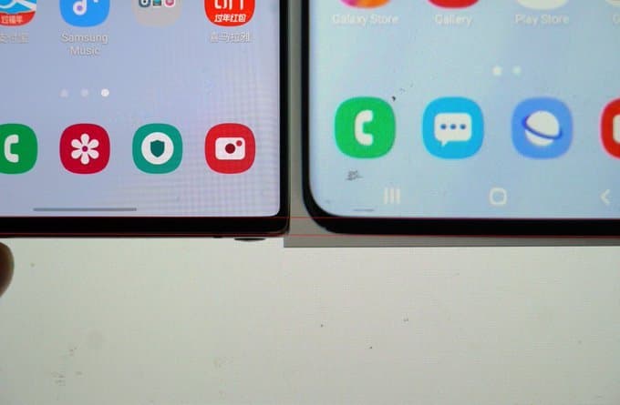 Чья рамка тоньше? Сравнили Samsung Galaxy Note10+ и Galaxy S20 Ultra Чья рамка тоньше? Сравнили Samsung Galaxy Note10+ и Galaxy S20 Ultra