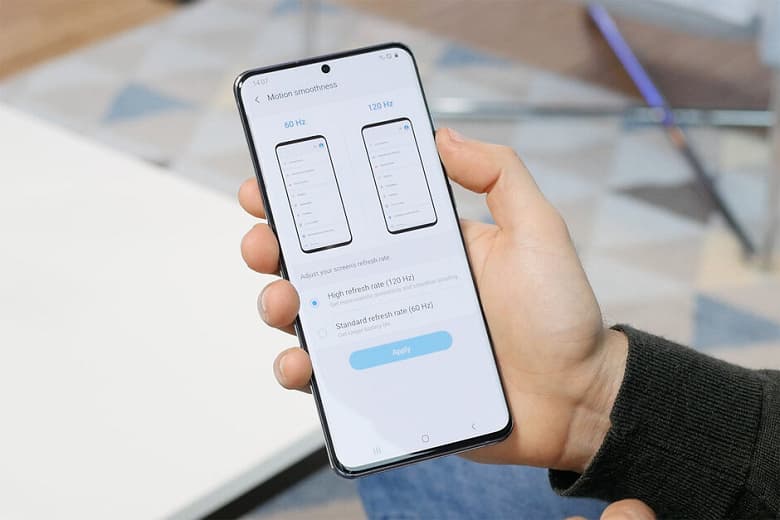 Сколько лишней «энергии» съедает 120-герцевый режим работы экрана в Samsung Galaxy S20 Ultra