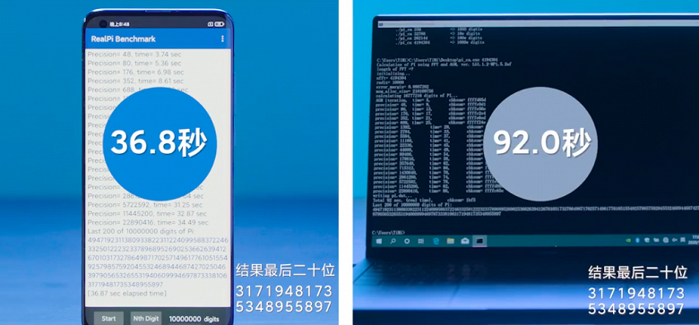 Что быстрее, Xiaomi Mi 10 или ноутбук на процессоре Core i7-8550U? Что быстрее, Xiaomi Mi 10 или ноутбук на процессоре Core i7-8550U?