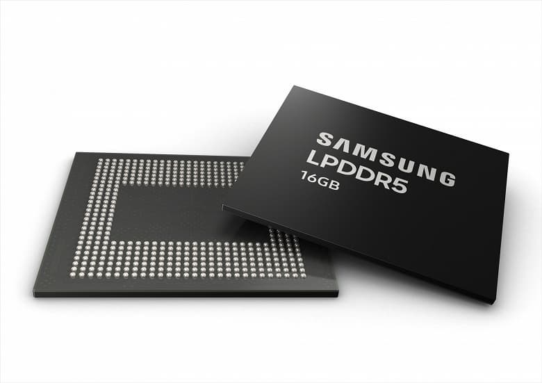Samsung начинает серийный выпуск первых в отрасли микросхем памяти LPDDR5 DRAM объемом 16 ГБ Samsung начинает серийный выпуск первых в отрасли микросхем памяти LPDDR5 DRAM объемом 16 ГБ