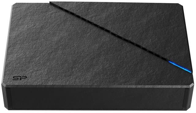 Внешний жесткий диск Silicon Power Stream S07 похож на камень