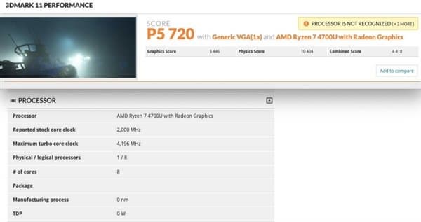 APU Ryzen 7 4700U подходит для игр намного лучше, чем дискретная видеокарта Nvidia MX250