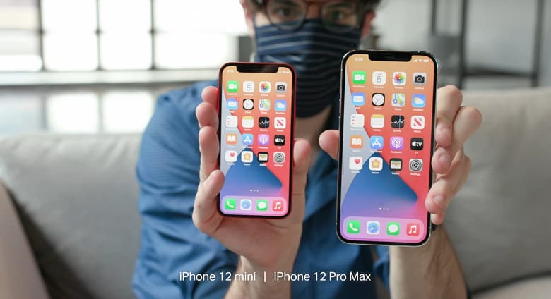 Достижение iPhone 12 mini может превзойти Samsung Galaxy S21. iPhone 12 mini получил самый маленький подбородок на рынке