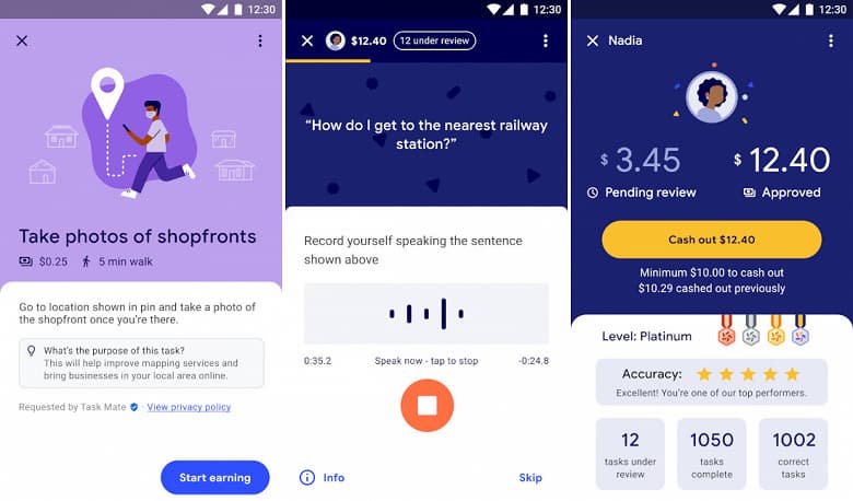 Google предлагает подзаработать, выполняя простые задачи на смартфоне. Запущен сервис Task Mate 