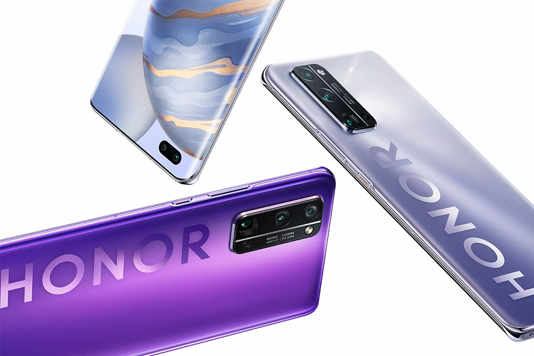 Honor V40 Pro получит экран-водопад и огромную камеру