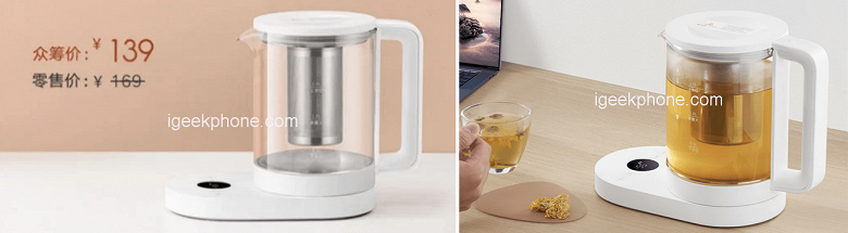 20-долларовый чайник Xiaomi позволяет также готовить супы и отвары