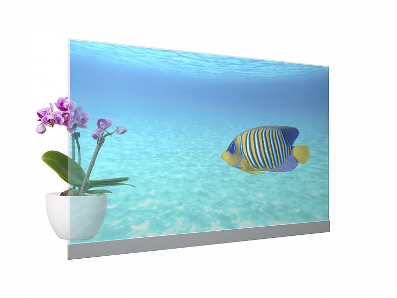 Прозрачный телевизор Panasonic может переходить в привычный «чёрный режим»