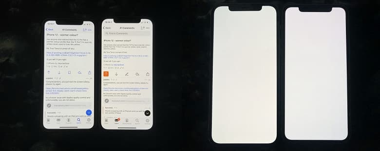 Владельцы iPhone 12 жалуются на желтоватый экран. Apple понизила требования к качеству?