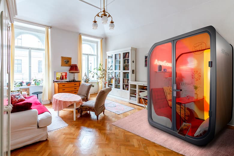 AliExpress исполнил мечту многих россиян на самоизоляции. Капсула для уединения в квартире