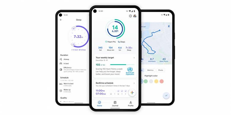 Большое обновление сервиса здоровья Google и платформы умных часов
