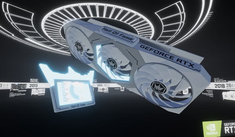 У видеокарт Galax GeForce RTX 30 HOF, похоже, будет большой экран У видеокарт Galax GeForce RTX 30 HOF, похоже, будет большой экран