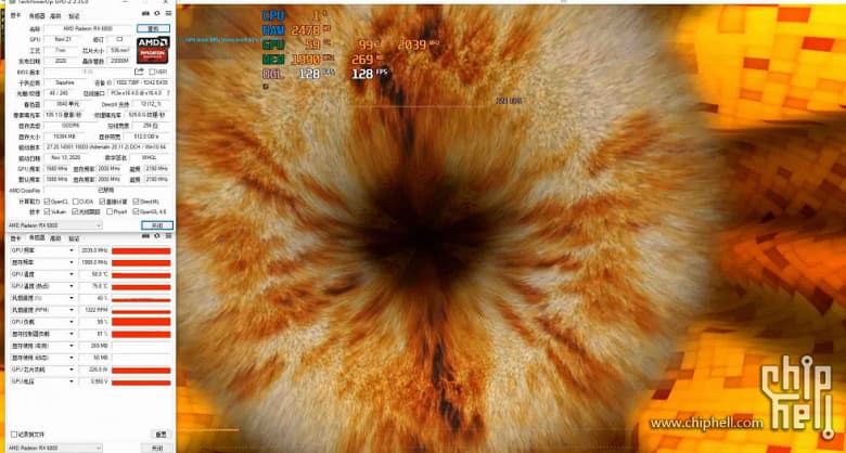 Видеокарты Sapphire Radeon RX 6800 Nitro+ и RX 6800 XT Nitro+ попробовали в тесте Furmark 