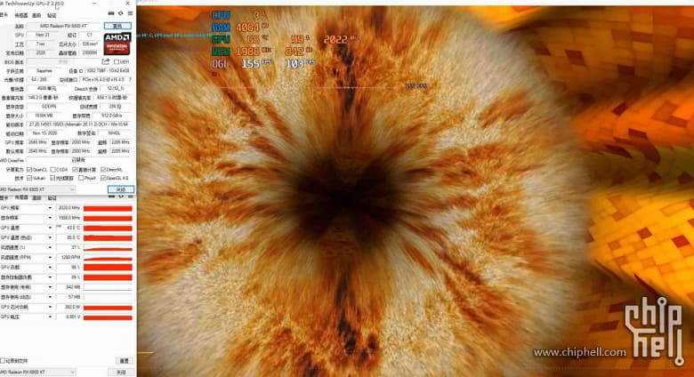 Видеокарты Sapphire Radeon RX 6800 Nitro+ и RX 6800 XT Nitro+ попробовали в тесте Furmark 