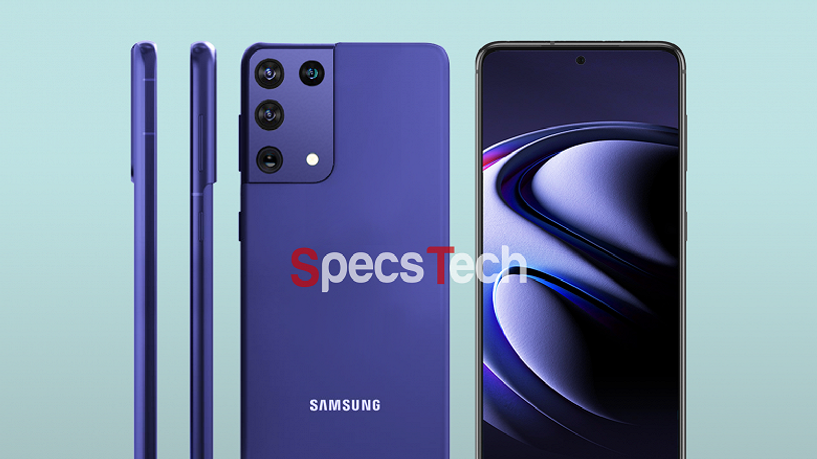 Качественные изображения Samsung Galaxy S21 Ultra в пяти цветах