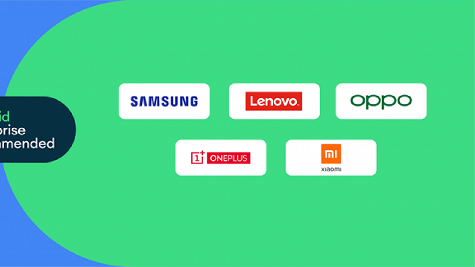 И тут Xiaomi обогнала Samsung. Google начала рекомендовать смартфоны и планшеты Samsung Galaxy корпоративным клиентам